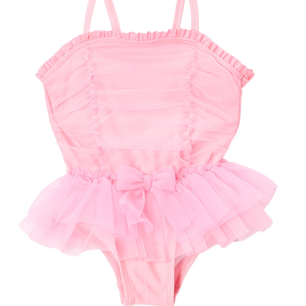 Candlesticks UPF 50+ Frilly Swimsuit